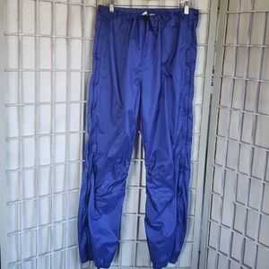 The north face purple/blue 100% nylon mens pants M